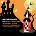 thumbnail image 5 of Underwraps Alice in Wonderland Queen Of Hearts Adult Costume Dress | SM Female, 5 of 5