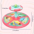 thumbnail image 2 of Wdmiya Pink Dinosaur Sit and Spin Toys for Toddlers 1-4, 360° Spinning Seat Activity Toy with Light and Music, Christmas Birthday Gifts for boys and girls, Kids Twister Toy, 2 of 6