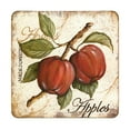 thumbnail image 3 of Pears Wooden Cork Coasters Gift Set of 4 by Nature Wonders | Nature Wildlife Decor - 8198633C-S4, 3 of 6