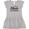 thumbnail image 3 of Inktastic From Atlanta Georgia in Black Distressed Text Girls Toddler Dress, 3 of 5