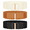 D-Black+Brown+Beige, variant on JASGOOD 4 Pack Women Wide Elastic Belt Stretchy Thick Belts for Women Dresses Ladies Waist Belts