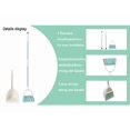 thumbnail image 4 of Xifando Mini Broom With Dustpan For Kids Little Housekeeping Helper Set (White+Green), 4 of 4