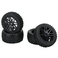 thumbnail image 2 of 4Pcs RC Wheel Tire, Universal 1/10  Grip Rubber RC Car Tires For 1/10 RC Car, 2 of 8