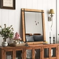 thumbnail image 2 of Costway Rectangular Wall Mirror 30" x 40" Farmhouse Decorative Vanity Fir Wood Frame, 2 of 10