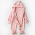 thumbnail image 5 of HCNTES Baby Boy Winter Clothes Baby Outerwear Boy Outfits Bunting Onesie Cartoon Warm Hooded Clothes, 5 of 9