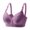 Style 2-Purple, variant on Eashery Bras for Women Full Coverage Women's Retro Chic Full Figure Underwire Bra Beige 48