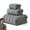 Gray_Free Size, variant on YOHAVEN 3-Piece Superfine Fiber Bath Towel Set, Ultra Soft, Highly Absorbent, Quick Dry, Pill-Resistant, Hotel Style Feel, Durable Everyday Use, Easy Care, Ideal For Home Bathrooms And Guest Sets