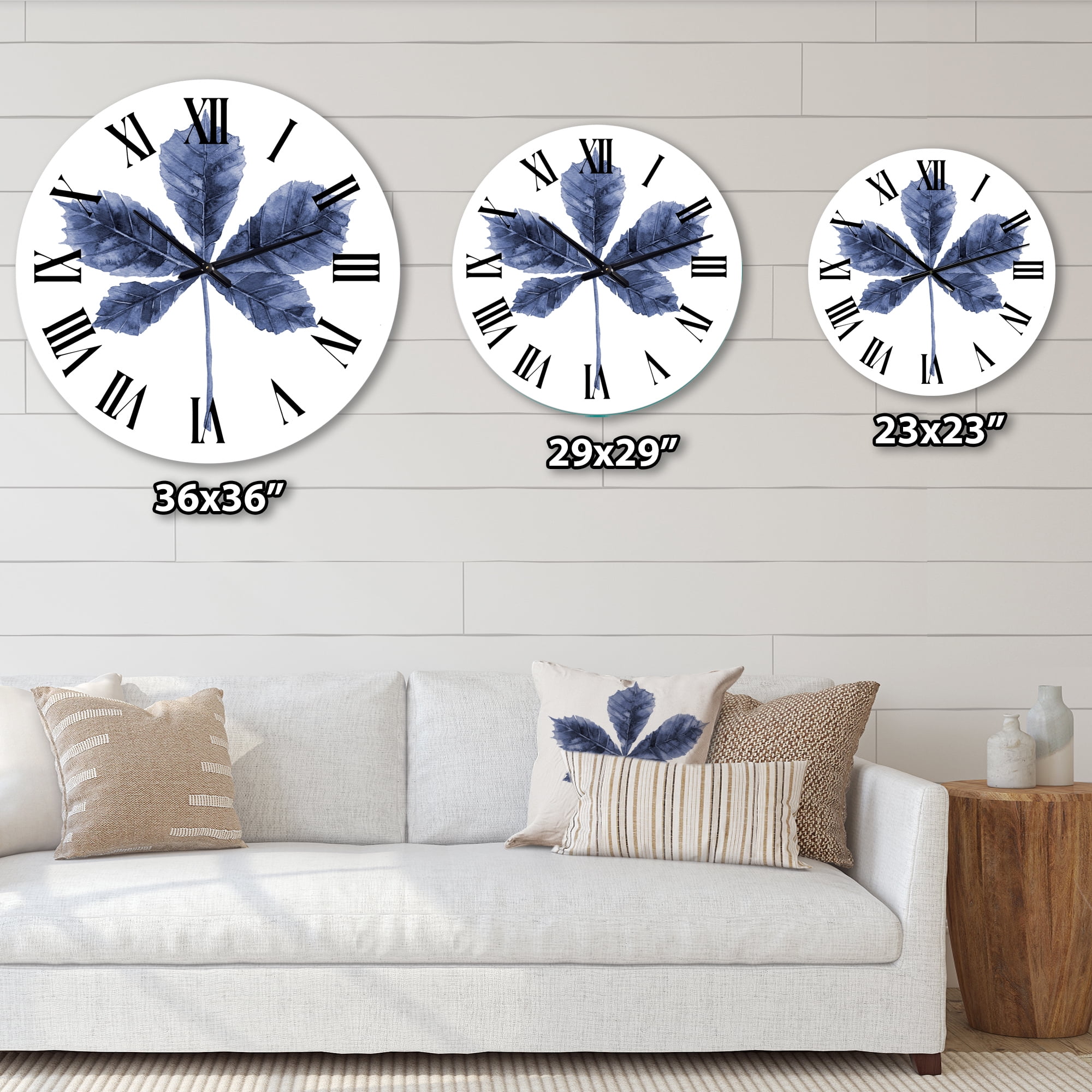 Designart 1 in Traditional Wall Clock