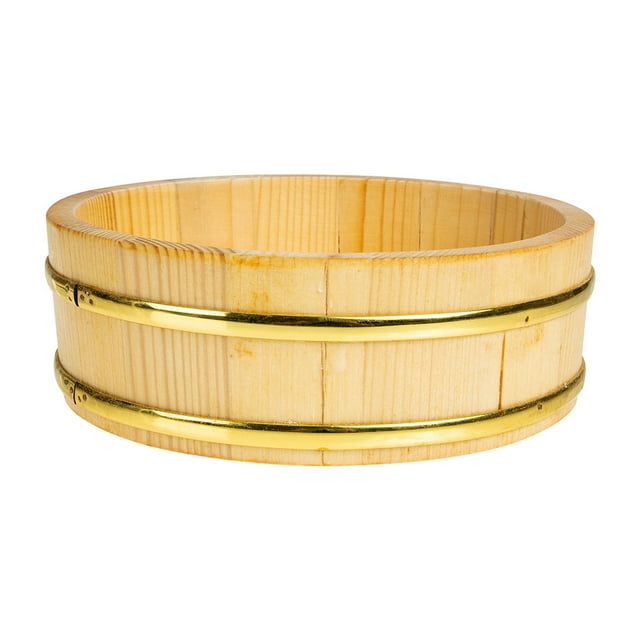 EeaseMX Cubo japonés para sushi, cubo para almacenar arroz, cubo para servir sushi en restaurantes.