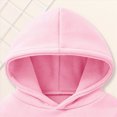 thumbnail image 6 of TOWED22 Toddler Girls Boys Graphic Long Sleeve Pullover Top Hoodie Sweatshirt with Pocket,Pink,18-24 M, 6 of 7
