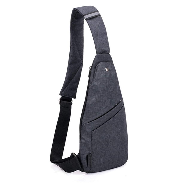 Mochila bandolera TOLOG Anti-Thief Bandolera en el pecho, gris