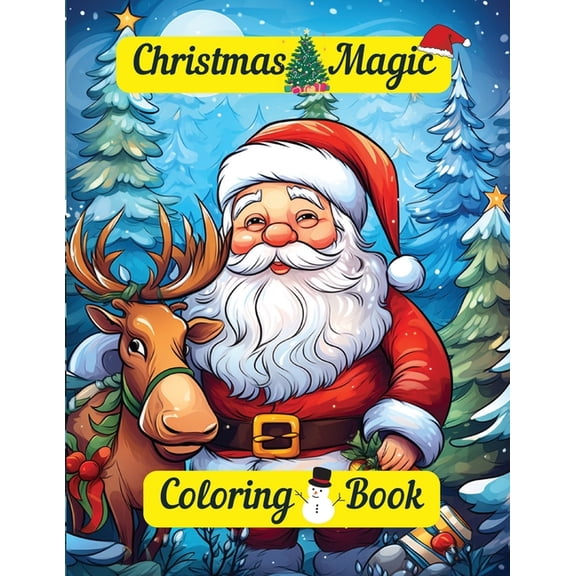 Christmas Magic Coloring Book, (Paperback)