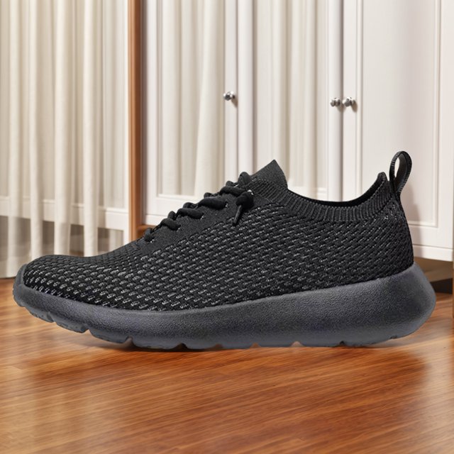 Zapatillas de deporte de malla Zapatos para correr de moda Zapatillas de deporte antideslizantes con cordones para deportes al aire libre