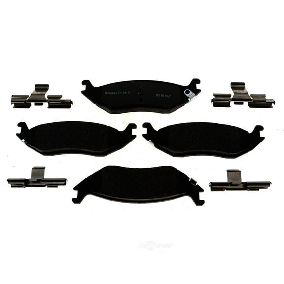 Raybestos MGD898MH Reliant Brake Pad Set Fits select: 2002-2004 DODGE RAM 1500, 2004-2006 DODGE DURANGO