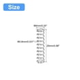 thumbnail image 2 of Unique Bargains Compression Spring, 5 Pack 304 Stainless Steel, 6mm OD, 0.8mm Wire, 25mm Length, 2 of 6