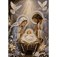 thumbnail image 2 of Christmas Pearl Art Kits for Adults Nativity, DIY Beaded Craft Adults, Mary DIY Craft for Living Room Bedroom Church Entryway Decor Gift, 2 of 8