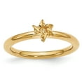 thumbnail image 2 of Sterling Silver Yellow-Plated Star of David Ring, 2 of 7