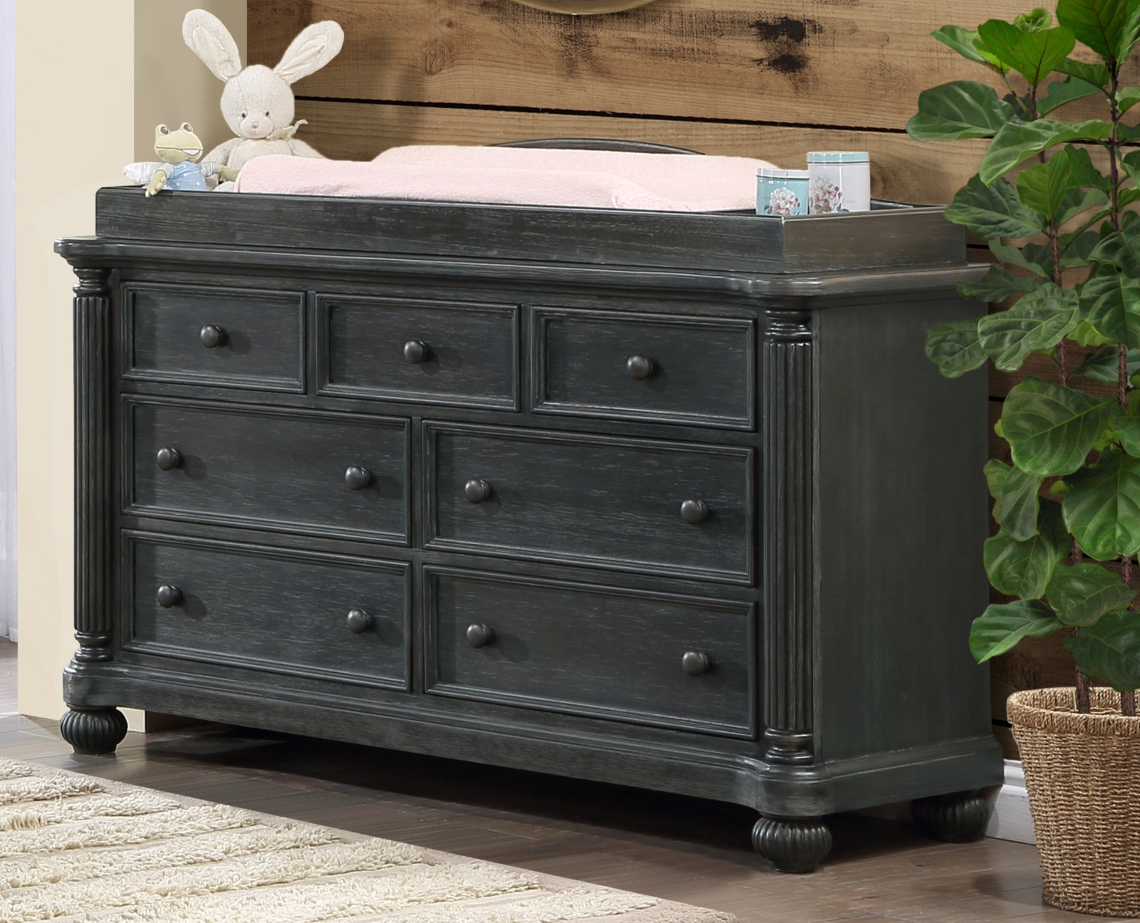 Kingsley Charleston Changing Topper Weathered Woodland