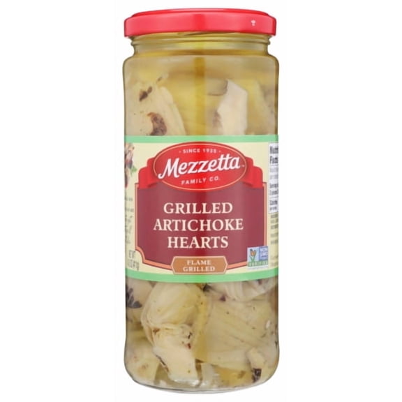Pack of 6 Mezzetta Grilled Artichokes 14.5 oz