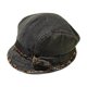 thumbnail image 1 of Sombrero de pescador para mujer, moderno sombrero de primavera para acampar, andar en bicicleta, viajar y caminar. Gris negro, 1 of 9