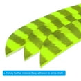thumbnail image 4 of Unique Bargains Arrows Vanes 20 Pack 4 Inch Arrow Feather Right Wing, Fluorescent Yellow, 4 of 6