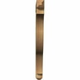 thumbnail image 2 of Ekena Millwork 4"W x 44"D x 44"H Funston Craftsman Rough Sawn Bracket, Western Red Cedar, 2 of 13