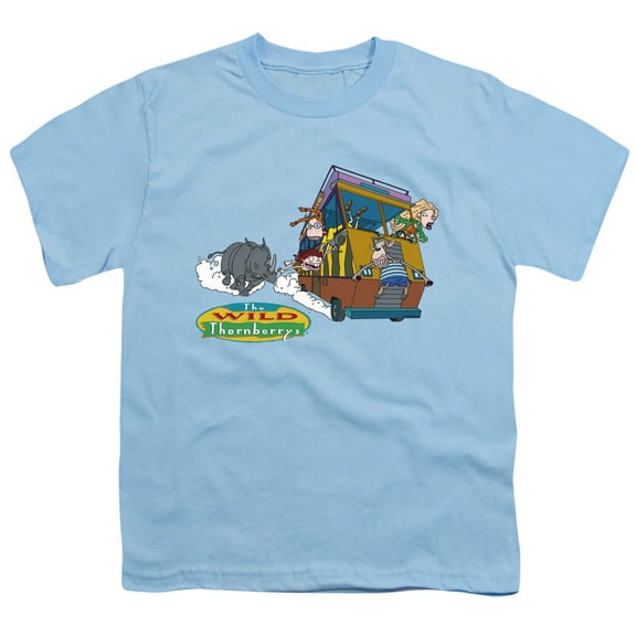 Wild Thornberrys Runaway Rhino Unisex Youth T Shirt