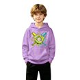 thumbnail image 3 of JAJAHO Boys Baseball Graphic Hoodie Kids Sweatshirt Long Sleeve Casual Loose Pullover 3-14Y, 3 of 5