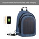 thumbnail image 5 of Mochila para senderismo Macarena solar 2L panel 5w antirrobo al aire libre Azul, 5 of 8
