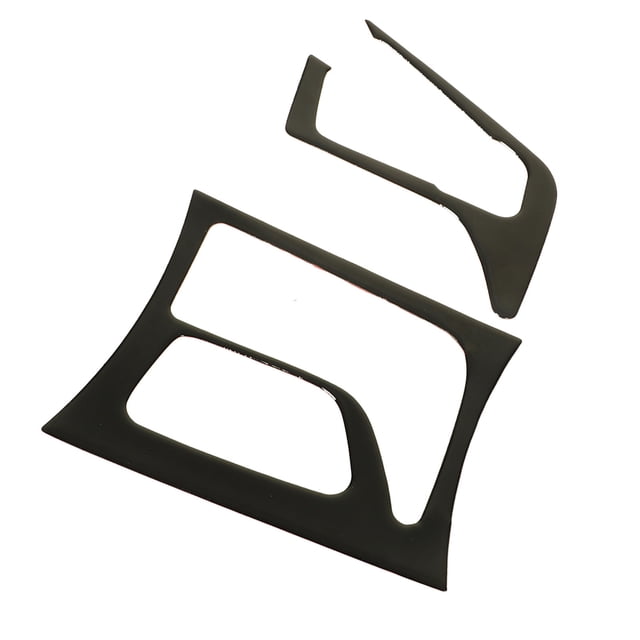 Embellecedor del panel de cambio de marchas, 2 piezas, caja de cambios, cubierta del panel de la caja de cambios, embellecedor del panel de cambio de marchas del automóvil, diseño de clase mundial