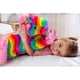 thumbnail image 3 of Peluche HollyHome, unicornio de peluche, arcoíris, 60 cm, 3 of 9