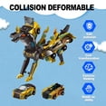 thumbnail image 3 of PayUSD 2-in-1 Collision Transformation Dinosaur Toy Cars Magnetic Convertible Dinosaur Toys for Kids 3-12 Perfect Christmas Birthday Gift for Boys, 3 of 7