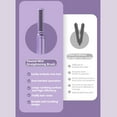 thumbnail image 6 of Victoriousact Comb, Victoriousact Latest Hairdressing Comb, Victoriousact Hairdressing Comb, Mini Dual Purpose Curling Iron, 3 Speed Adjustment, 2 in 1 Straight & Curl Comb (Pink), 6 of 9
