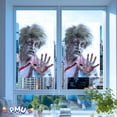 thumbnail image 3 of PMU Halloween Party Decoration Accessory Peeping Zombie Removable Window Sticker Window Stickers Party Accessory (3/pkg) Pkg/1, 3 of 6