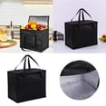 thumbnail image 2 of Bolsas de la compra reutilizables con aislamiento térmico. Bolsa térmica grande para picnic. Bolsa plegable con cremallera en la parte superior., 2 of 8