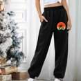 thumbnail image 2 of qolati Womens High Waisted Sweatpants Elastic High Waisted Joggers Casual Loose Sport Pants with Pockets Cinch Bottom Trousers, 2 of 6