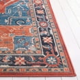 thumbnail image 6 of SAFAVIEH Journey Zowie Medallion Area Rug, Rust/Blue Black, 8'9" x 12', 6 of 13
