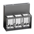 thumbnail image 1 of Organizador de utensilios de cocina moderno universal antideslizante para bloque de cuchillos de mostrador gris, 1 of 9