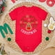 thumbnail image 1 of Mi primer mono navideño con estampado de ciervos para bebé, primer atuendo navideño para bebé, mono de algodón para recién nacido, ropa para bautizo de niño pequeño, 1 of 5