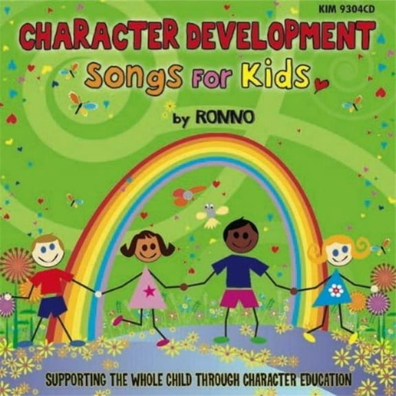 Kimbo Educational KIM9304CD Character Development Song CD for PK to 3rd Grade
