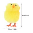 thumbnail image 2 of 6pcs Easter Chicks Easter Decorations Mini Fluffy Chicks Plush Easter Chick Easter Party Favor, 2 of 9