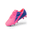 BLUE/PINK, variant on DREAM PAIRS Boys Girls Soccer Cleats Groud Kids Football Toddler Youth Athletic Outdoor Trainning Shoes