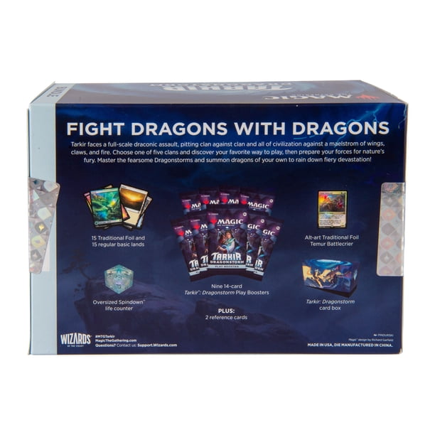 Magic: The Gathering MTG Tarkir Dragonstorm Bundle with 9 Boosters