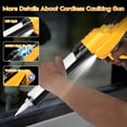 thumbnail image 6 of RUALION Cordless Caulking Gun Fathers Day Birthday Gifts Max 4800N Force 10oz/300ml No Drip Electric Caulk Gun with Variable Speed & Anti-Drip Design (24, Watts), 6 of 6