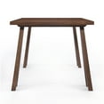 thumbnail image 5 of Noble House Sadie Rubberwood Dining Set, Light Beige, Natural Walnut, 5 of 8