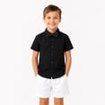 thumbnail image 3 of LittleSpring Button-Down Shirt with Bow Tie, Dress Shirt, Little Boys Size 7-8, 3 of 6
