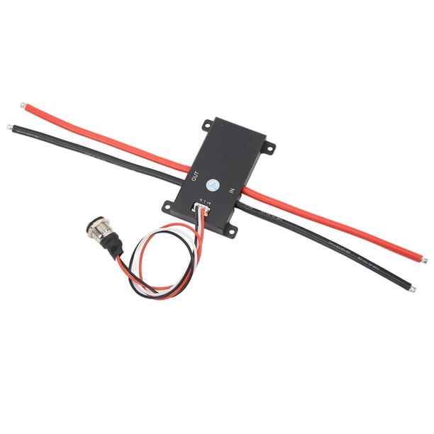 Interruptor De Alimentación Eléctrica, Indicador De LED De aleación De Aluminio 90V 150A Disipación De Calor Interruptor Anti-chispa Inteligente Para Vehículos Fuera De