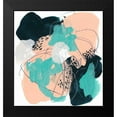 thumbnail image 2 of Vess, June Erica 12x13 Black Modern Framed Museum Art Print Titled - Torrent IV, 2 of 5