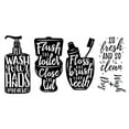 thumbnail image 1 of RoomMates Sticker Muraux Wash Your Hands Soap Quote, 1 of 3