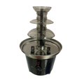 thumbnail image 2 of lingqin Chocolate Fondue Fountain Electric Chocolate Fondue Machine Three Layer Waterfall Dipping Melting Commercial Party Supplies Stainless Steel Material Suitable for Wedding Birthday Family, 2 of 9